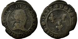 World Coins - Coin, France, Double Tournois, 1582, Rouen, , Copper, Duplessy:1152