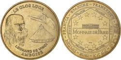 World Coins - France, Token, Touristic token, Amboise - Le Clos Lucé - Léonard de Vinci