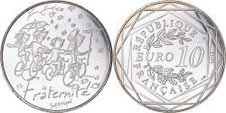 World Coins - France, 10 Euro, Fraternité Automne Sempé, 2014, Paris, , Silver