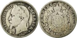 World Coins - Coin, France, Napoleon III, Napoléon III, 2 Francs, 1869, Strasbourg,