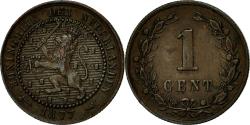 World Coins - Coin, Netherlands, William III, Cent, 1877, , Bronze, KM:107.1