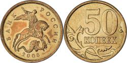 World Coins - Coin, Russia, 50 Kopeks, 2008, Saint-Petersburg, , Brass Clad Steel