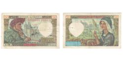World Coins - France, 50 Francs, Jacques Coeur, 1941, B.149, EF(40-45), Fayette:19.17, KM:93