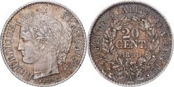 World Coins - France, 20 Centimes, Cérès, 1850, Paris, Silver, , Gadoury:303