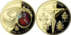 World Coins - Vatican, Medal, Pape Jean Paul II, 2005, , Copper Gilt