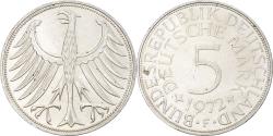 World Coins - Coin, GERMANY - FEDERAL REPUBLIC, 5 Mark, 1972, Stuttgart, , Silver