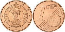 World Coins - Austria, Euro Cent, 2007, Vienna, Copper Plated Steel,