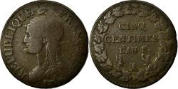World Coins - Coin, France, 5 Centimes, 1800, Paris, , Bronze, Gadoury:126a