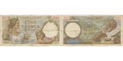 World Coins - France, 100 Francs, Sully, 1940, 1940-08-22, VF(20-25), Fayette:26.37, KM:94