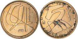 World Coins - Coin, Spain, Juan Carlos I, 5 Pesetas, 1990, Madrid, , Aluminum-Bronze