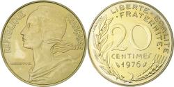 World Coins - France, Marianne, 20 Centimes, 1976, Paris, série FDC,