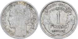 World Coins - France, Franc, Morlon, 1958, Beaumont - Le Roger, Aluminum,