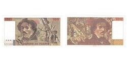 World Coins - France, 100 Francs, Delacroix, 1993, H.254, UNC(60-62), Fayette:69bis.08