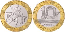 World Coins - Coin, France, Génie, 10 Francs, 1991, Paris, BE, , Aluminum-Bronze