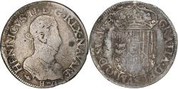 World Coins - Lordship of Béarn, Henri II de Béarn, Teston, 1574, Pau, Silver,