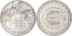 World Coins - France, 10 Euro, Basse Normandie, 2011, Paris, , Silver, KM:1729