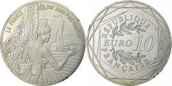 World Coins - France, 10 Euro, Jean-Paul Gaultier (La Bretagne), 2017, Monnaie de Paris