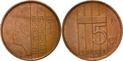 World Coins - Coin, Netherlands, Beatrix, 5 Cents, 1982, , Bronze, KM:202