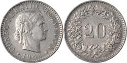 World Coins - Coin, Switzerland, 20 Rappen, 1963
