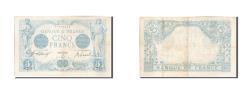 World Coins - Banknote, France, 5 Francs, 5 F 1912-1917 ''Bleu'', 1912, 1912-07-29, AU(50-53)