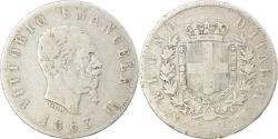 World Coins - Coin, Italy, Vittorio Emanuele II, 2 Lire, 1863, Naples, , Silver