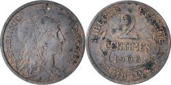 World Coins - France, Dupuis, 2 Centimes, 1903, Paris, , Bronze, Gadoury:107