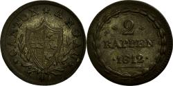 World Coins - Coin, SWISS CANTONS, AARGAU, 2 Rappen, 1812, , Billon, KM:11
