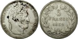 World Coins - Coin, France, Louis-Philippe, 5 Francs, 1832, Lyon, , Silver, KM:749.4