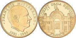 World Coins - France, Medal, François Mitterrand, Président de la République, Copper-Nickel