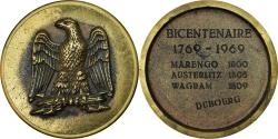World Coins - France, Medal, Bicentenaire de la Naissance de Napoléon Ier, History, 1969