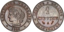World Coins - Coin, France, Cérès, Centime, 1886, Paris, , Bronze, KM:826.1