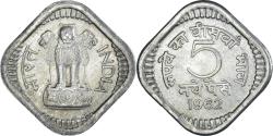 World Coins - Coin, India, 5 Naye Paise, 1962