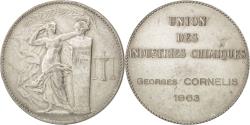 World Coins - France, Medal, French Fifth Republic, Sciences & Technologies, , Silver