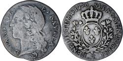World Coins - France, Louis XV, 1/10 Écu au bandeau, 1758, Grenoble, Silver,
