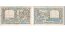 World Coins - France, 20 Francs, Science et Travail, 1940-10-17, EF(40-45), Fayette:12.9