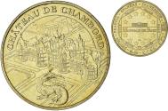 World Coins - France, Token, Touristic token, 41/ Château de Chambord - Salamandre, Arts &
