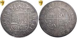 World Coins - Spain, Philip V, 8 Reales, 1728, Seville, Silver, PCGS, , KM:336.3