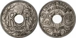 World Coins - France, 25 Centimes, Lindauer, 1915, Paris, Nickel,