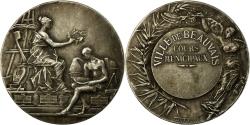 World Coins - France, Medal, Cours Municipaux, Ville de Beauvais, Rives, , Silvered