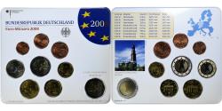 World Coins - GERMANY - FEDERAL REPUBLIC, Set 1 ct. - 2 Euro + 2€, St. Michael's Church