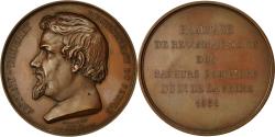 World Coins - France, Medal, Hommage de Reconnaissance des Pompiers de la Seine, 1851, Rogat