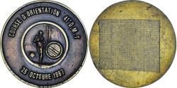 World Coins - France, Medal, Course d'Orientation 41ème D.M.T, Sport, 1987, , Bronze