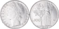 World Coins - Coin, Italy, 100 Lire, 1963, Rome, , Stainless Steel, KM:96.1