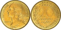 World Coins - Coin, France, Marianne, 20 Centimes, 1965, Paris, , Aluminum-Bronze