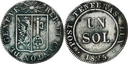 World Coins - SWISS CANTONS, GENEVA, Sol, 1825, Billon, , KM:120