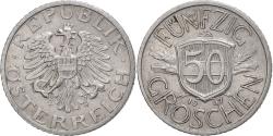 World Coins - Austria, 50 Groschen, 1947, Aluminum, , KM:2870