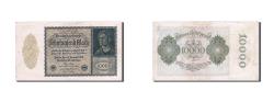 World Coins - Banknote, Germany, 10,000 Mark, 1922, 1922-01-19, AU(50-53)