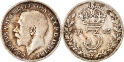 World Coins - Coin, Great Britain, George V, 3 Pence, 1915, , Silver, KM:813