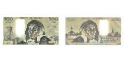 World Coins - France, 500 Francs, Pascal, 1984, 1984-07-05, UNC(60-62), Fayette:71.31, KM:156e