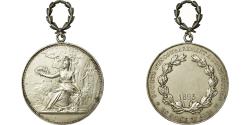 World Coins - France, Medal, Société d'Encouragement à l'Instruction, Seine et Oise, 1893